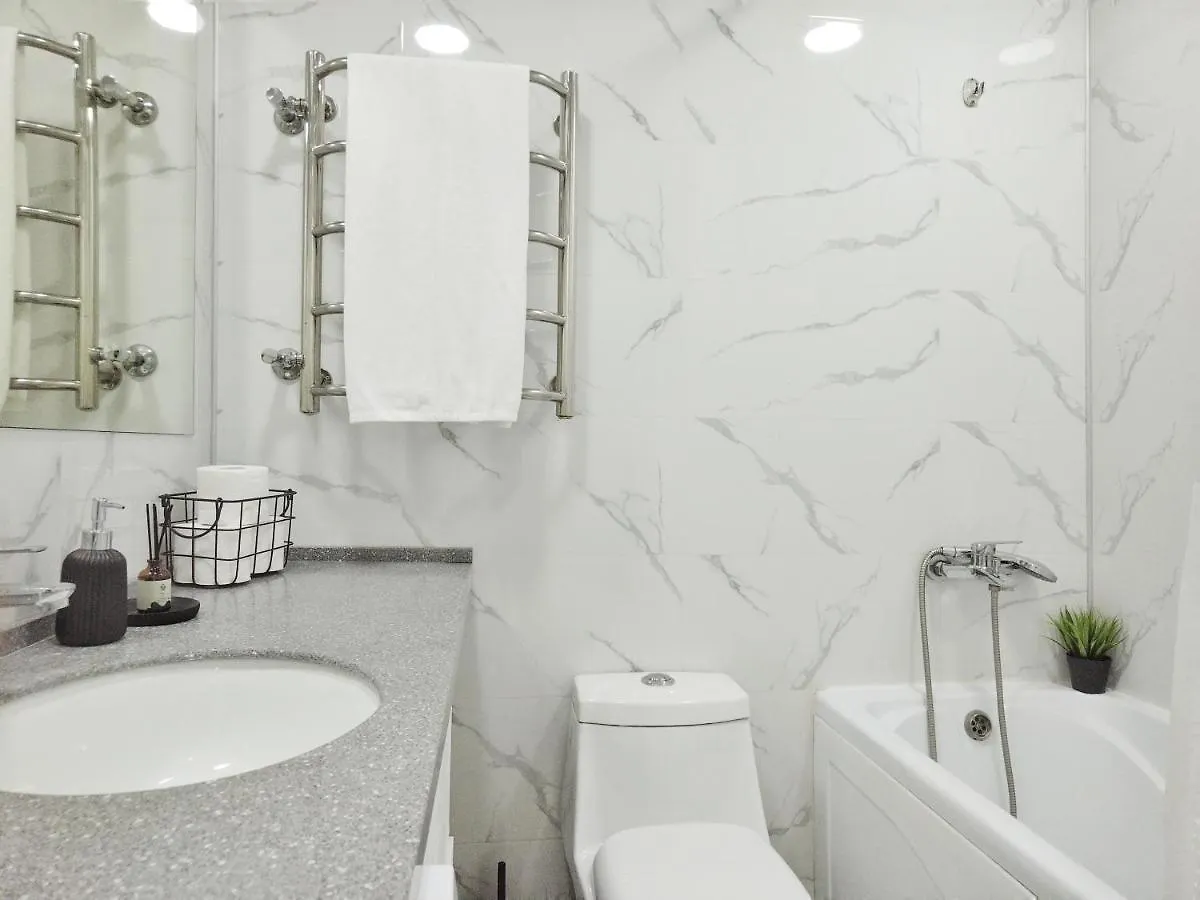Студия Колос В Центре С Шикарным Видом Из Окна Almaty Apartment